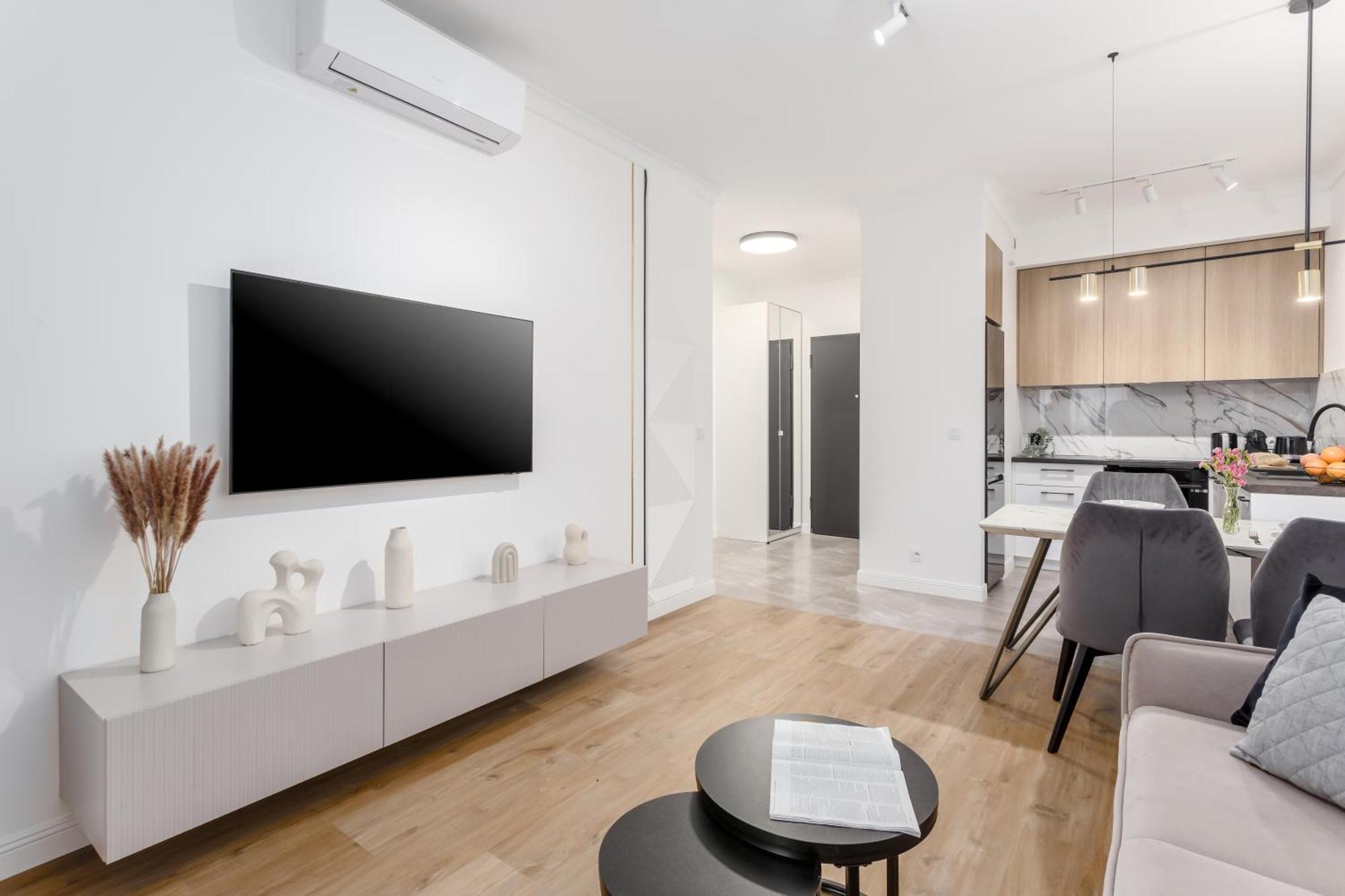 Warsaw View Prestige Apartment Ngoại thất bức ảnh