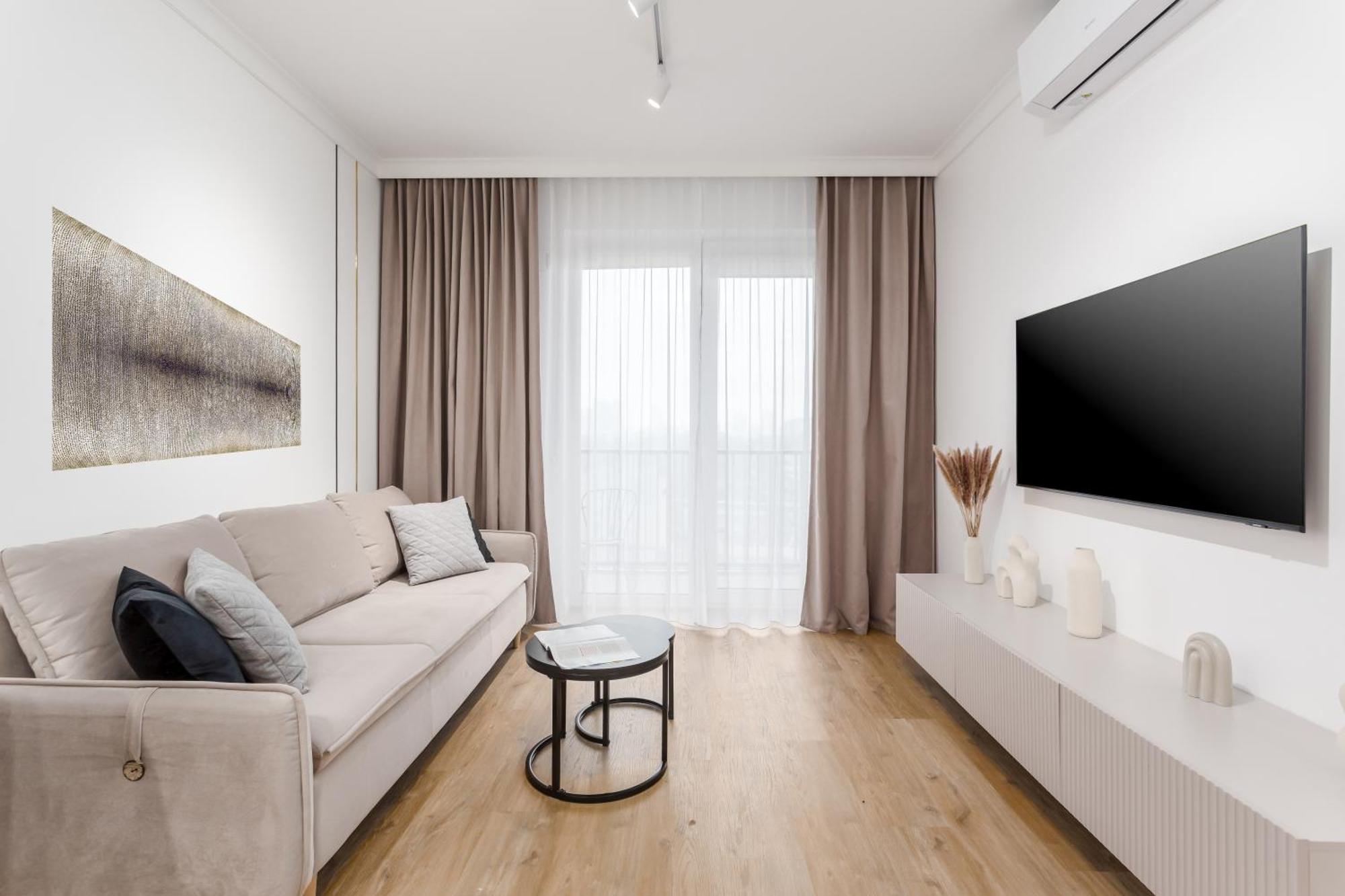 Warsaw View Prestige Apartment Ngoại thất bức ảnh